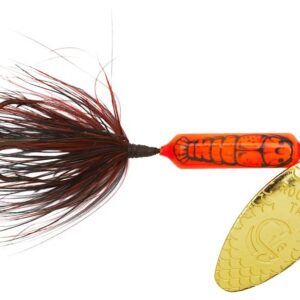 Yakima Bait Wordens Original Rooster Tail Spinner Lure, Crawdad, 1/8-Ounce